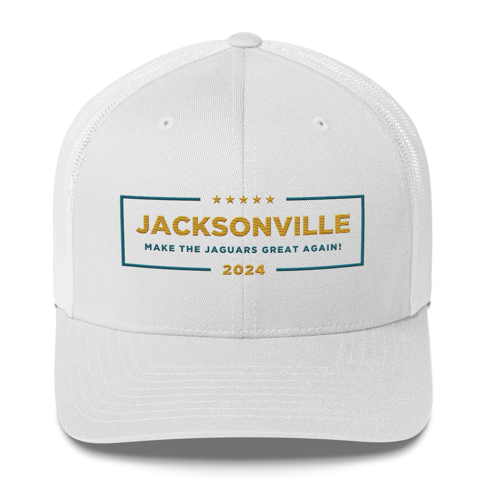 Make the Jaguars Great Again Trucker Hat