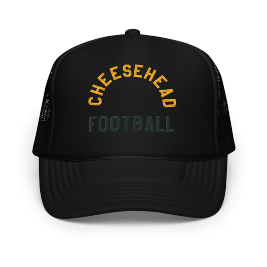 Cheese Head Football Trucker Hat