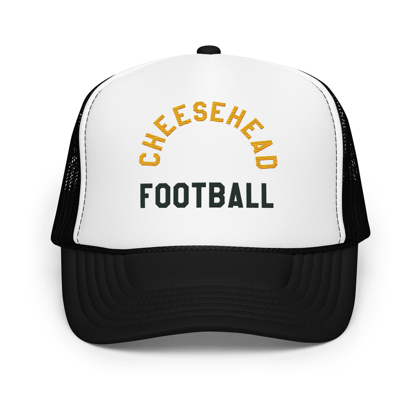 Cheese Head Football Trucker Hat