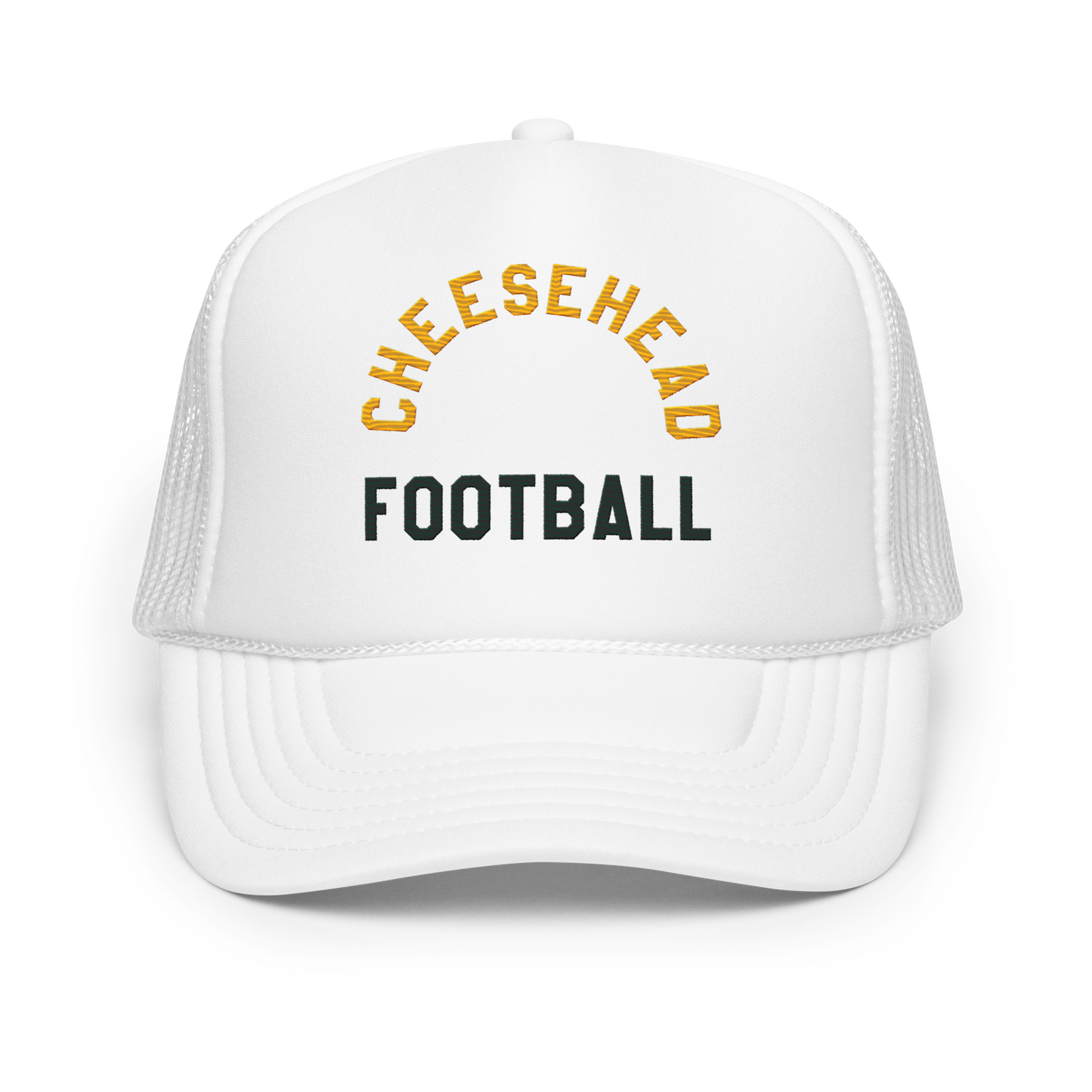 Cheese Head Football Trucker Hat