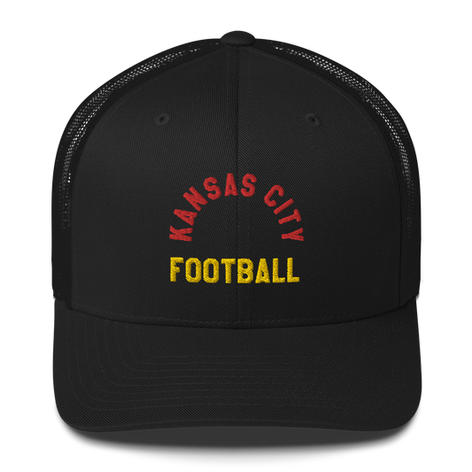 Kansas City Football Trucker Hat