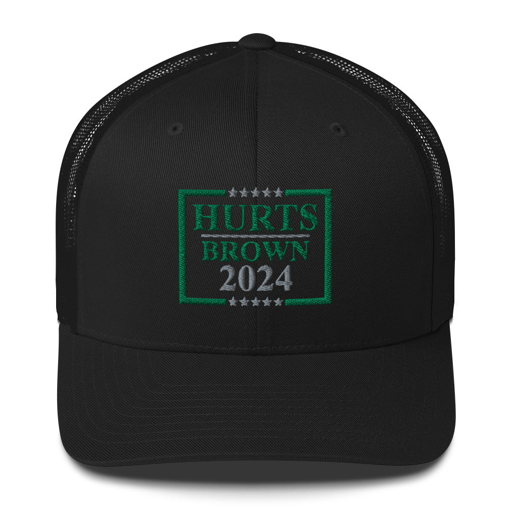 Hurts Brown 2024 Trucker Hat