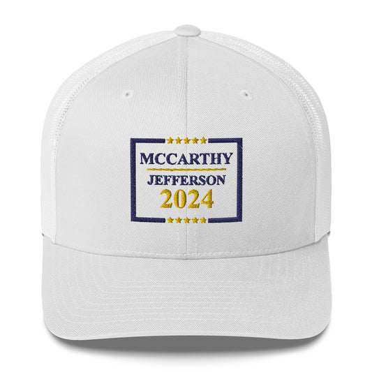 McCarthy Jefferson 2024 Trucker Hat