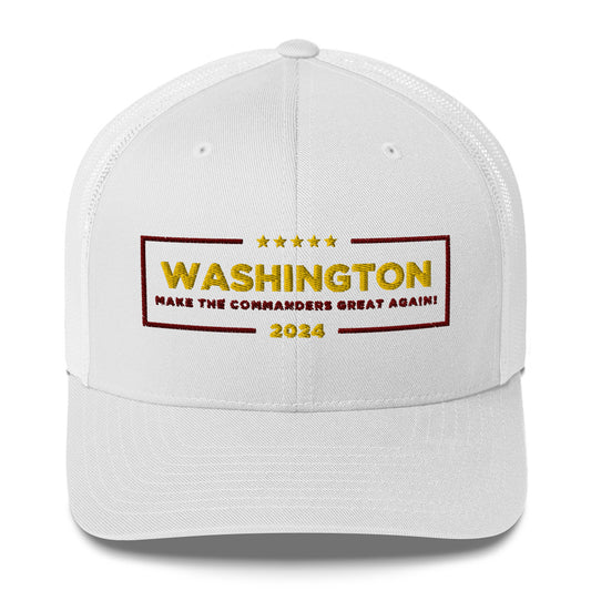 Make the Commanders Great Again Trucker Hat