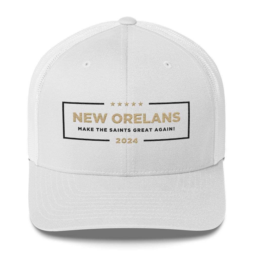 Make the Saints Great Again Trucker Hat