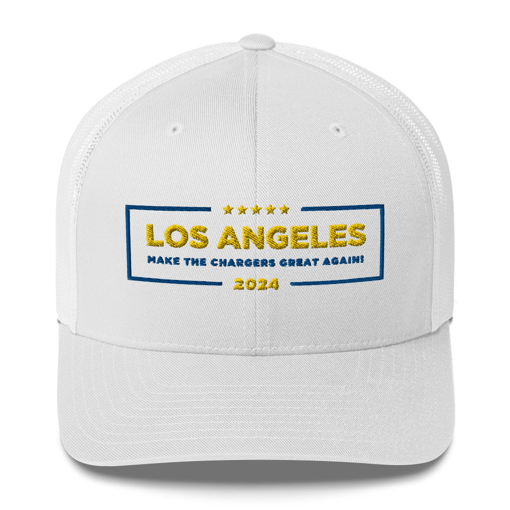 Make the Chargers Great Again Trucker Hat