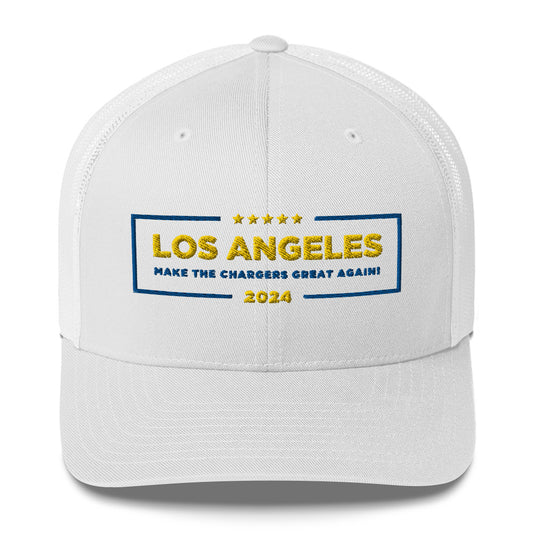 Make the Chargers Great Again Trucker Hat