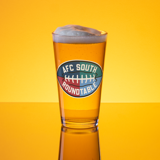 AFC South Roundtable Pint Glass