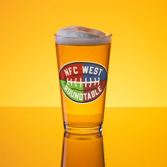 NFC West Logo Pint Glass