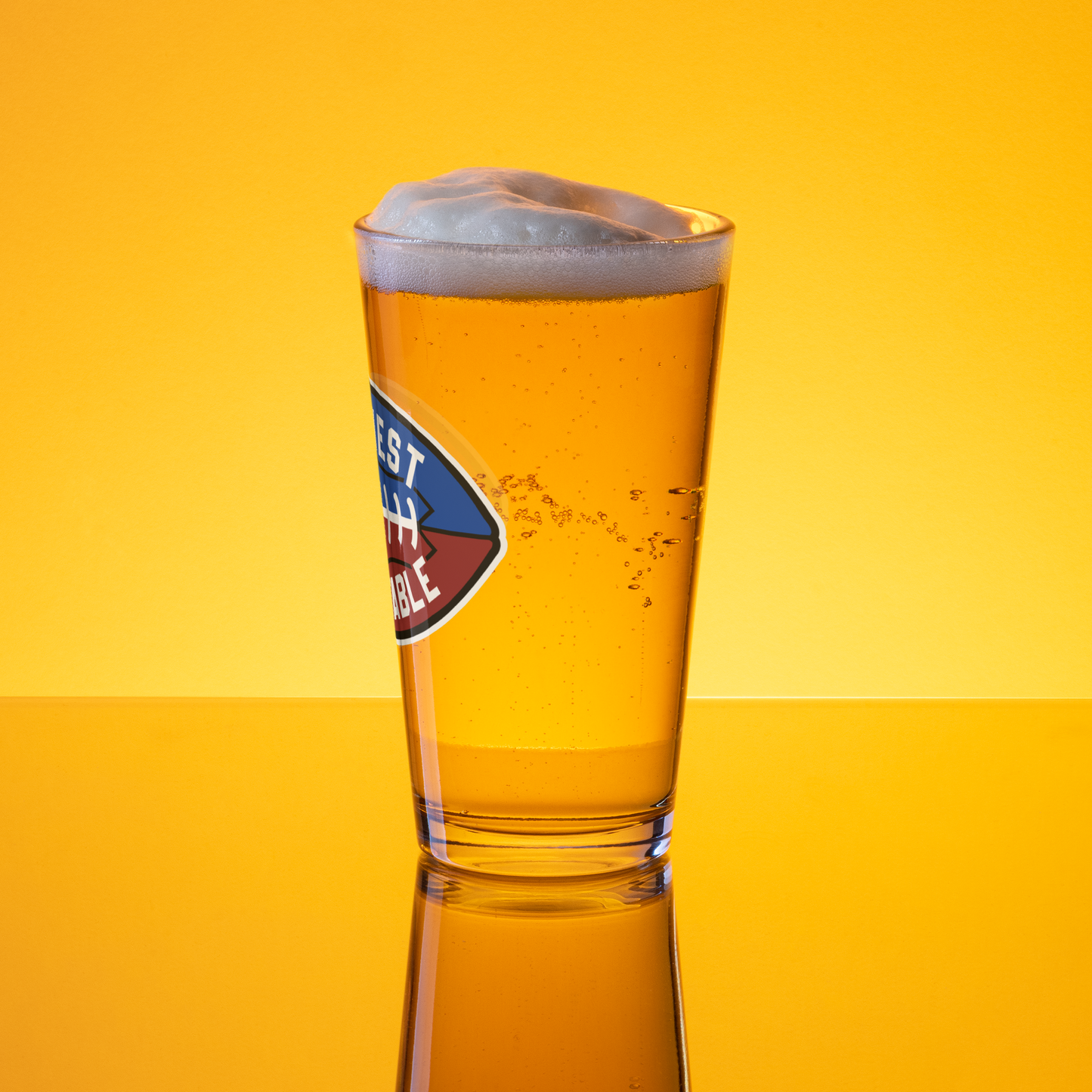 NFC West Logo Pint Glass