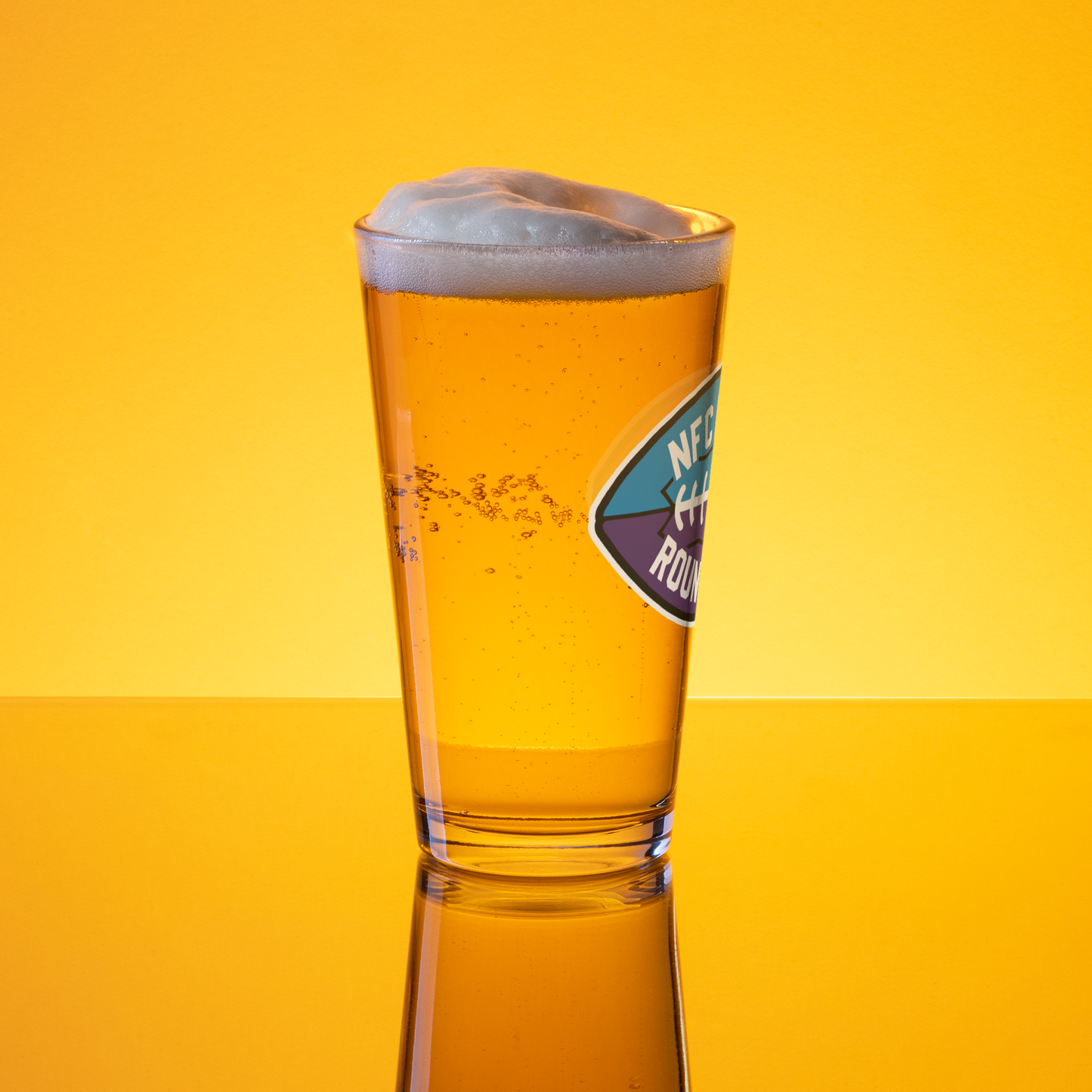 NFC North Roundtable Pint Glass