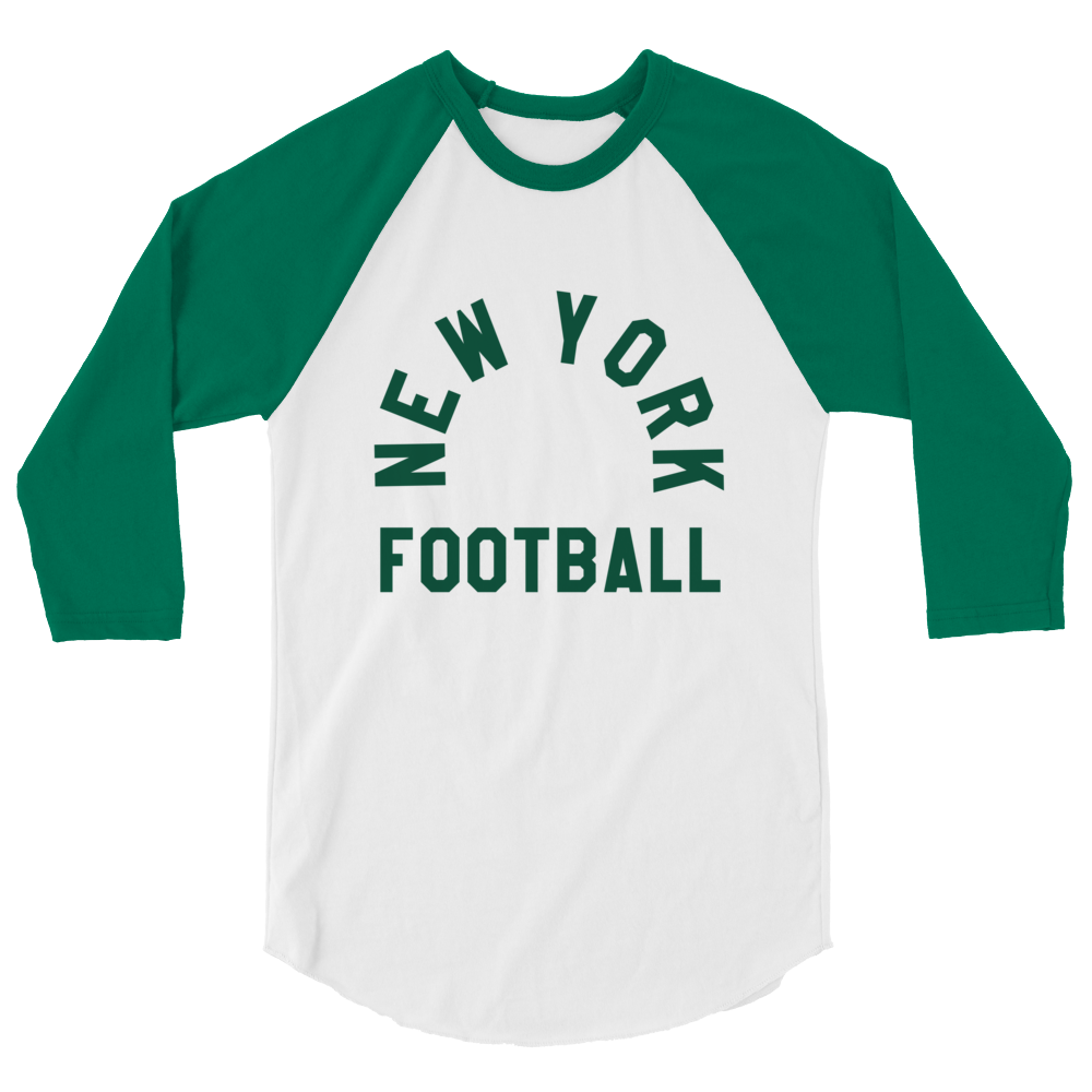 New York Football 3/4 Sleeve Shirt