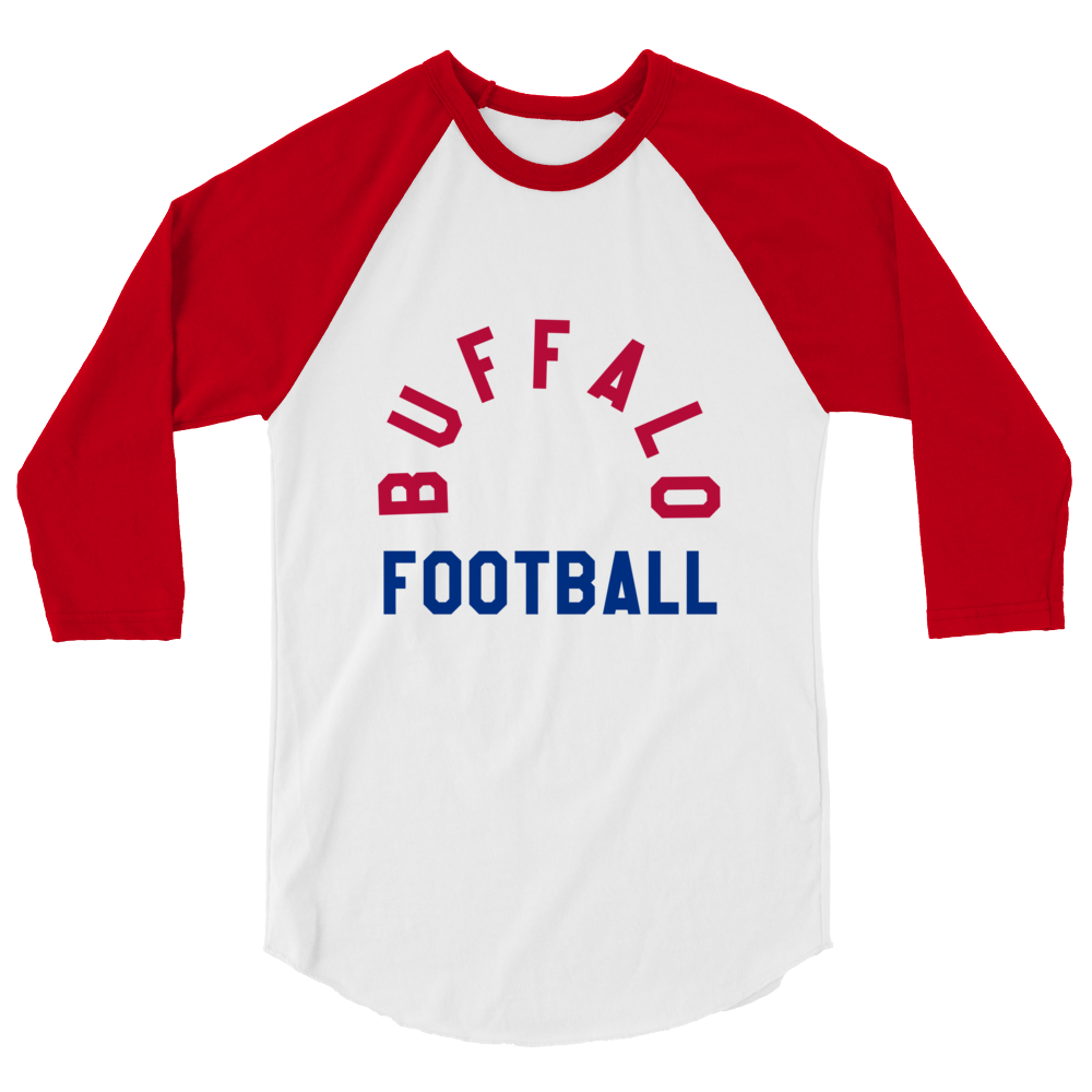 Buffalo Football 3/4 sleeve shirt