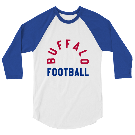 Buffalo Football 3/4 sleeve shirt