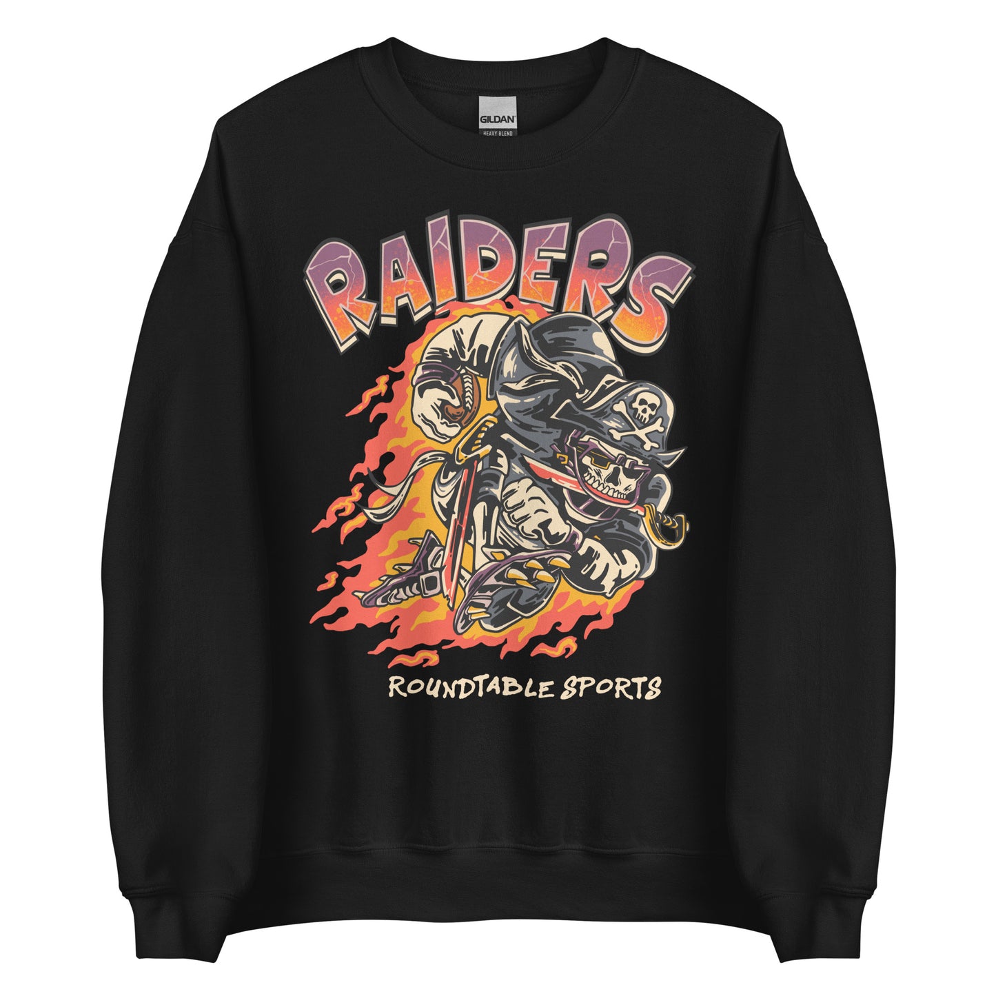 Raiders Flame Crewneck