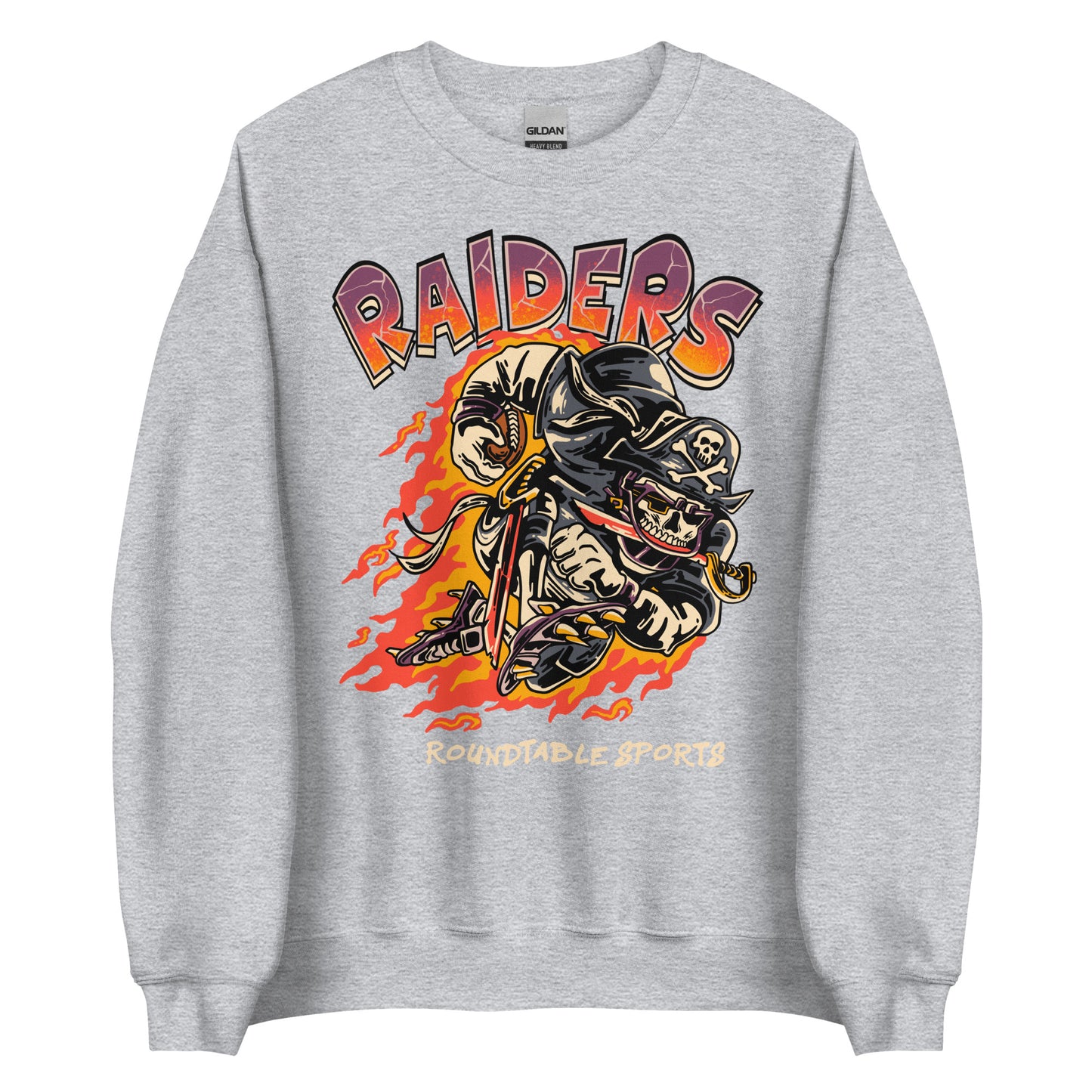 Raiders Flame Crewneck