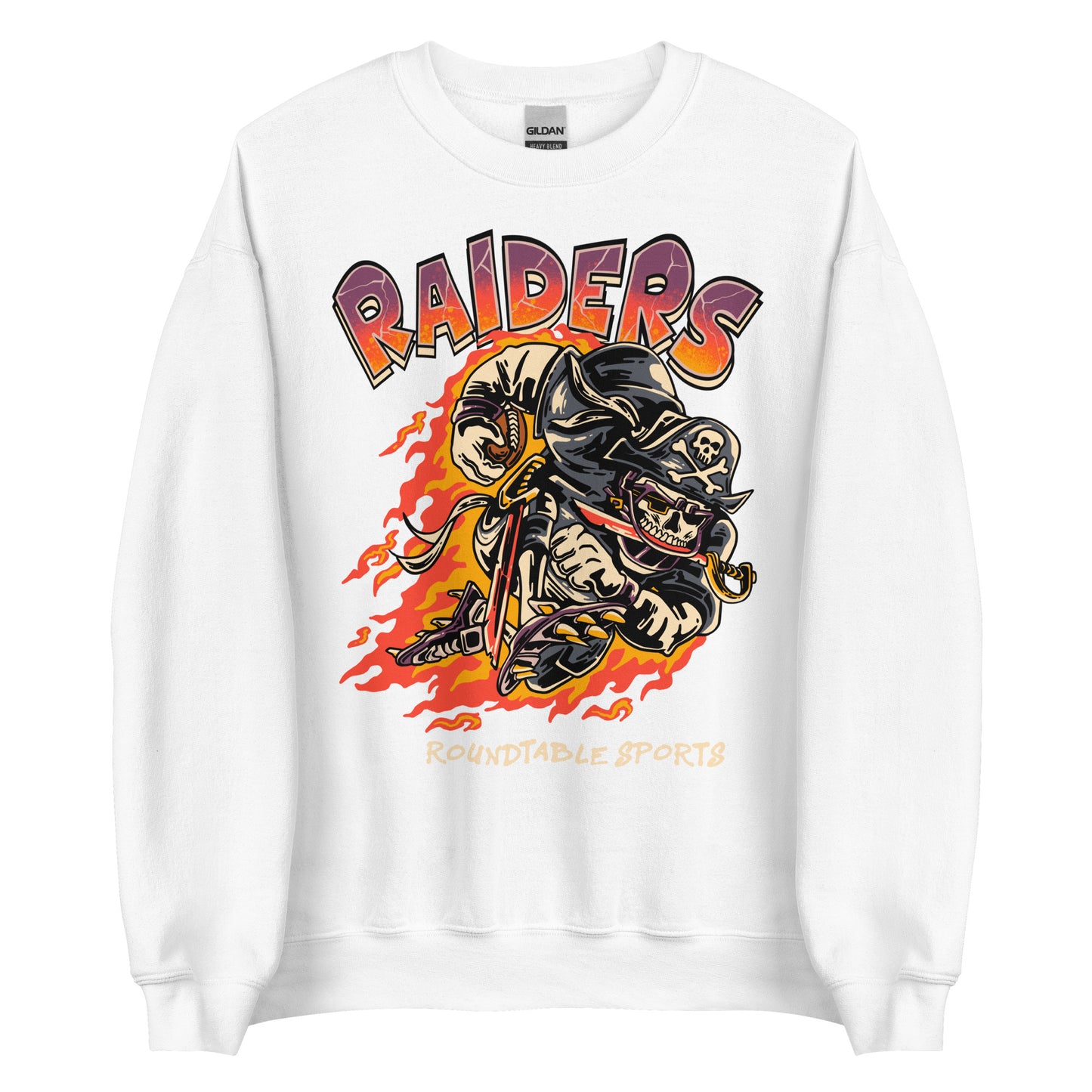 Raiders Flame Crewneck