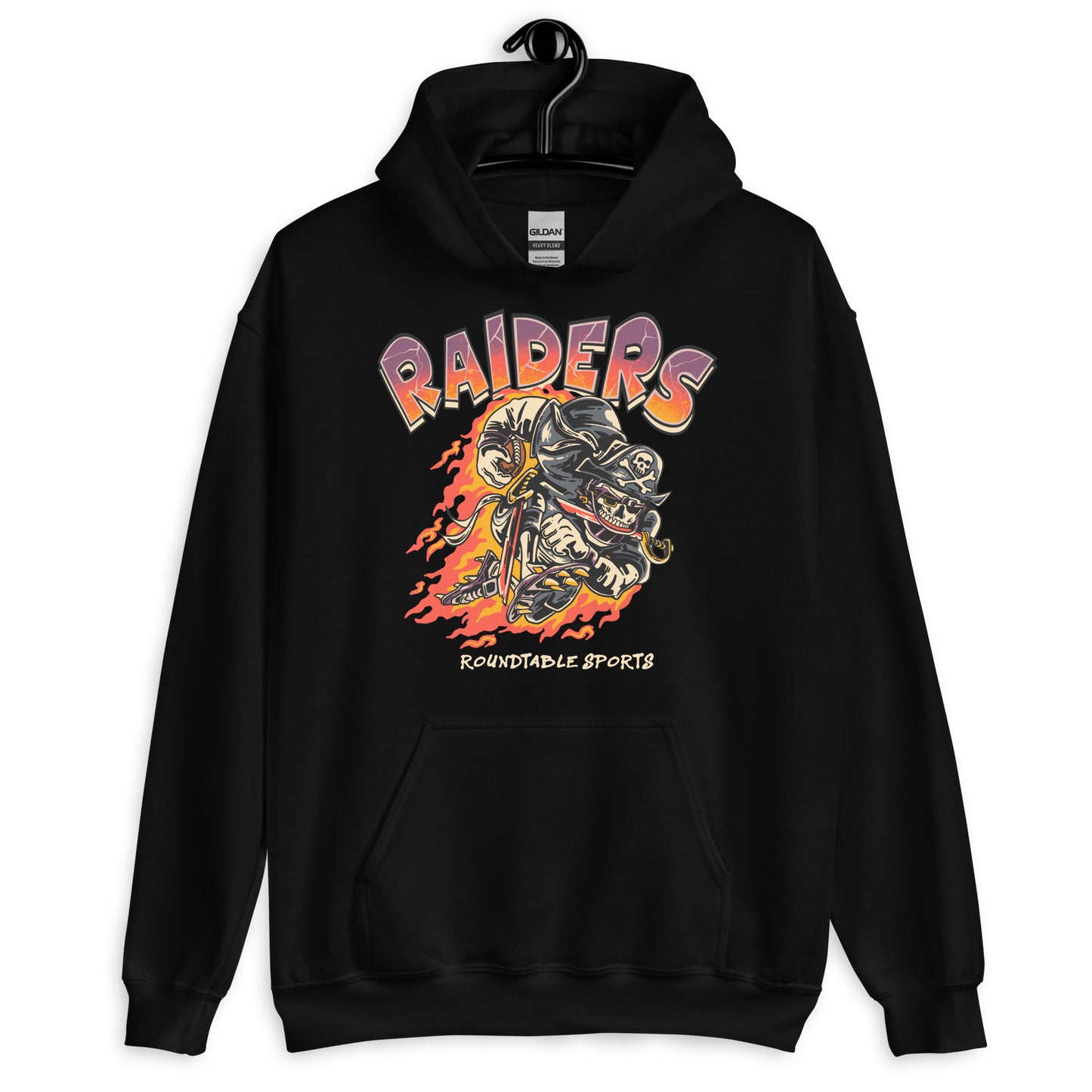 Raiders Flame Hoodie