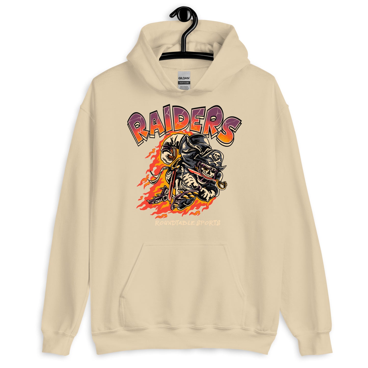 Raiders Flame Hoodie