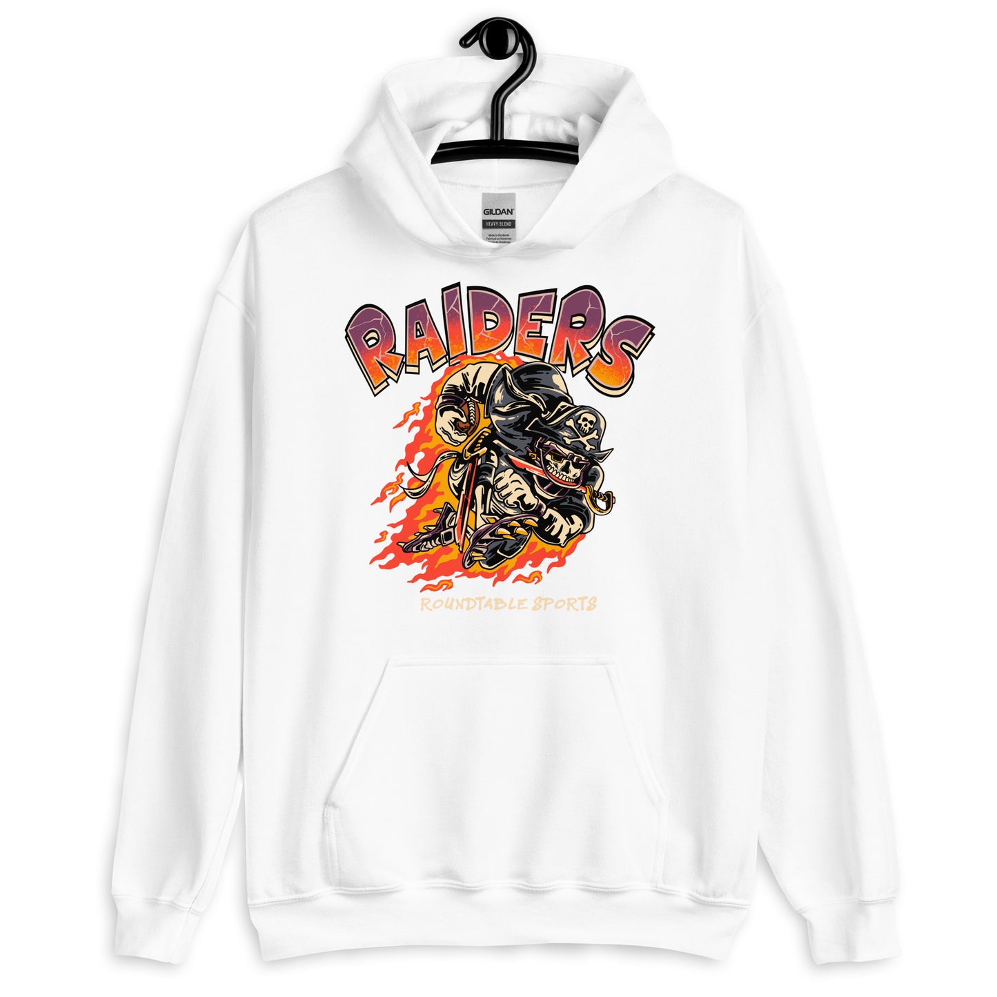 Raiders Flame Hoodie