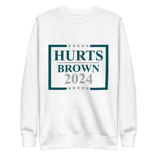 Hurts Brown 2024 Sweatshirt